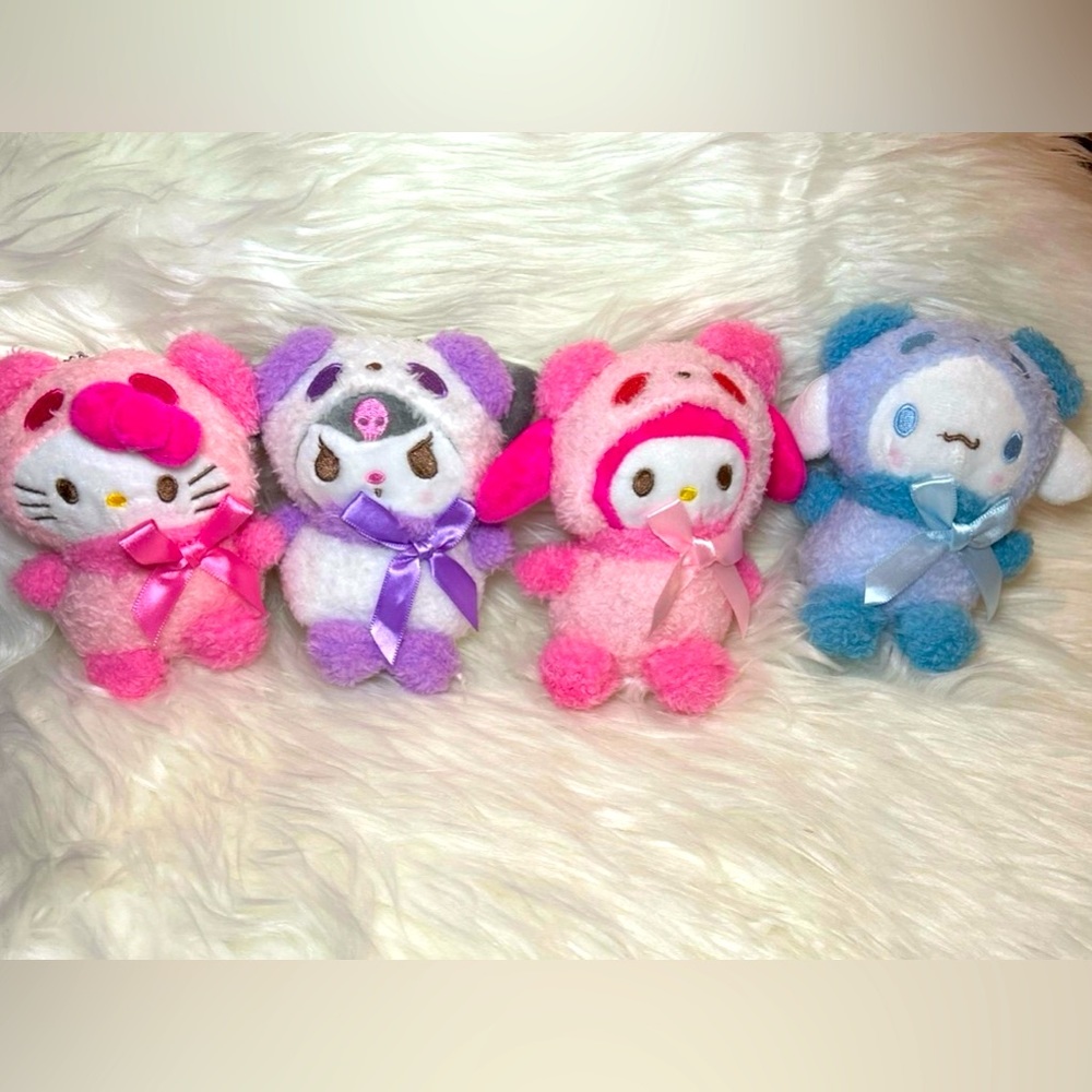 New Hello Kitty and Friends Mini Plush Bundle